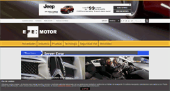 Desktop Screenshot of efemotor.com